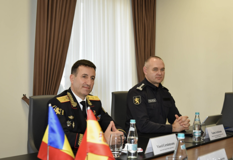 Al doilea lot de echipamente din Spania ajunge la Inspectoratul General al Poliției