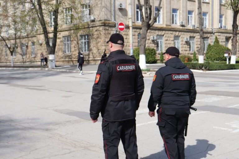 Cele cinci raioane, unde vor fi înființate patrule de carabinieri. Timpul de recție va fi de 15 minute