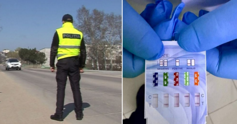 A consumat marijuana și s-a pornit la drum. Șofer prins drogat pe R-1 în orașul Călărași