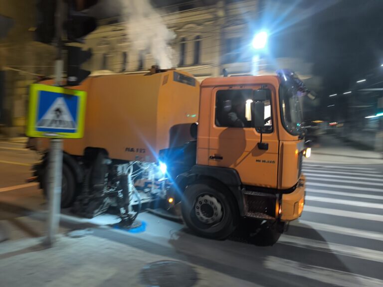 Străzile din sectorul Centru au fost reparate și aplicat marcajul. Unde a intervenit Î.M. „Exdrupo”