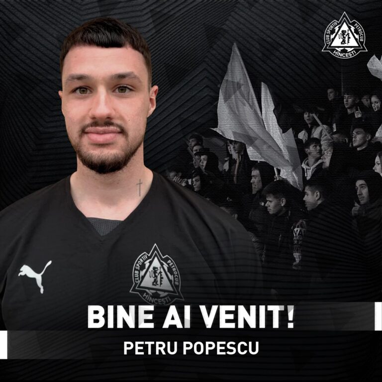 Clubul Petrocub Hâncești a anunțat un nou transfer. Unde a jucat Petru Popescu