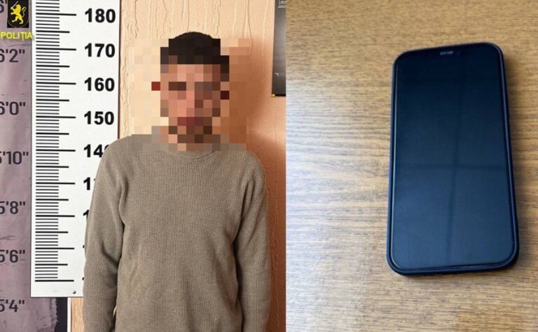 Copil de 11 ani jefuit la Botanica. Suspectul a cerut să facă un apel telefonic