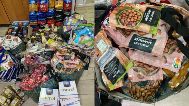 Alimente, cauciucuri și jante descoperite, la Edineț. Detaliile Serviciului Vamal