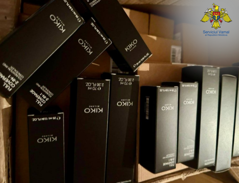 Tehnică și produse cosmetice descoperite pe traseul Chișinău-Leușeni de către vameși