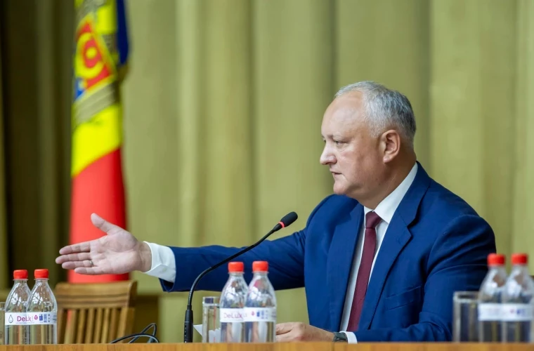 Igor Dodon a primit citație de la poliție: „Nu am de gând să renunț doar pentru că așa vrea Maia Sandu”