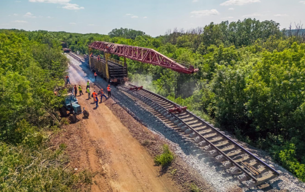 Linii ferate reconstruite pe traseul Bender-Giurgiulești