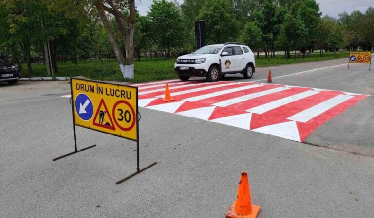 Mii de treceri de pietoni reînnoite în Republica Moldova