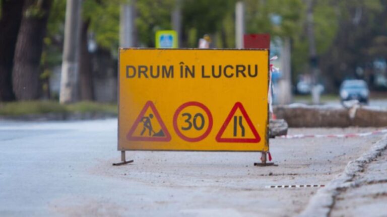 Atenție șoferi! Până în septembrie traficul va fi parțial suspendat pe două străzi importante din Chișinău