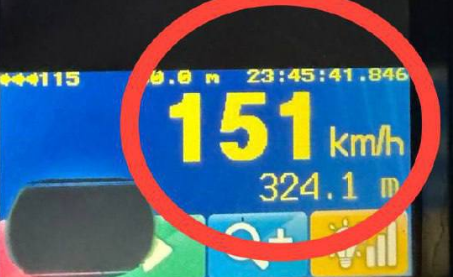 Localitatea unde un șofer a fost prins de poliție cu 151 km/h. Acesta a rămas pieton pe trei luni