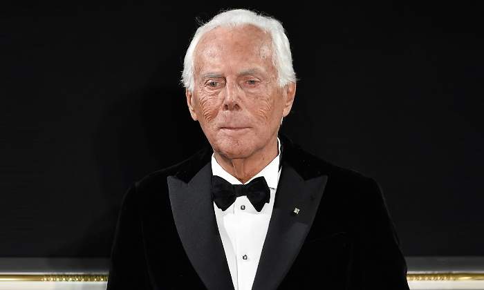 Celebrul creator de modă italian Giorgio Armani este înmormântat astăzi