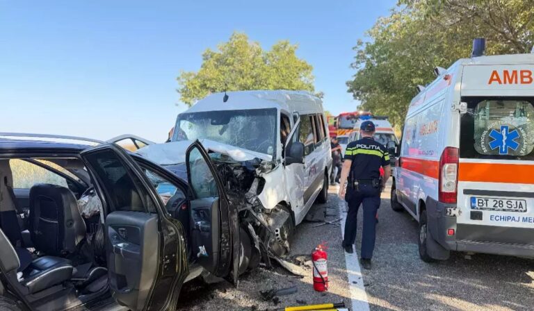 Trei cetățeni ai Republicii Moldova au decedat într-un accident rutier produs în județul Botoșani, România