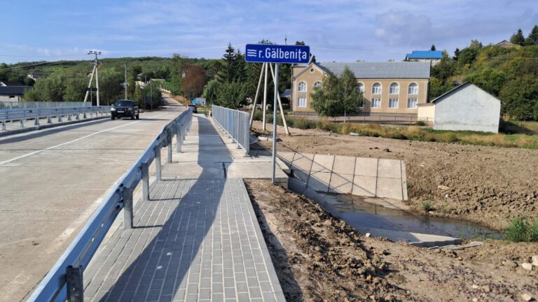 Podul din raionul Hâncești, recent renovat, a fost redeschis circulației