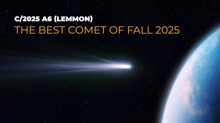 Spectacol rar pe cerul din octombrie: Două comete, recent descoperite, se apropie de Pământ