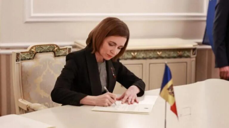 Maia Sandu retrage cetățenia unor bărbați înrolați în trupele ruse din regiune