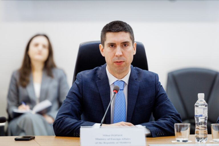 Republica Moldova va prelua Președinția Comitetului de Miniștri al Consiliului Europei. Anunțul făcut de Mihai Popșoi