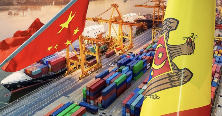 Comerțul dintre Moldova și China crește cu peste 18% în 2025