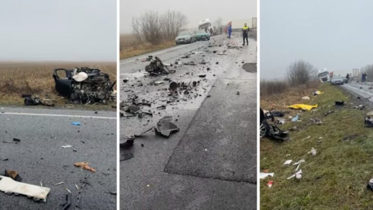 Șapte morți și patru răniți într-un accident în România.