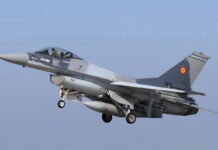 Două aeronave F-16 ale României au fost ridicate în aer în timpul unui nou val de atacuri rusești asupra Ucrainei