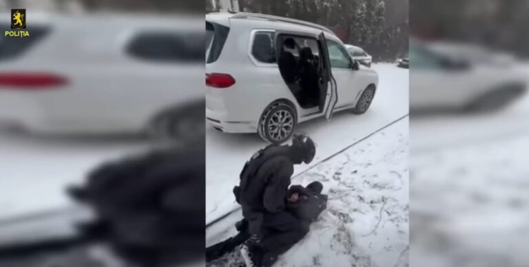 Trei străini reținuți în flagrant în timp ce încercau să vândă fraudulos BMW în Chișinău
