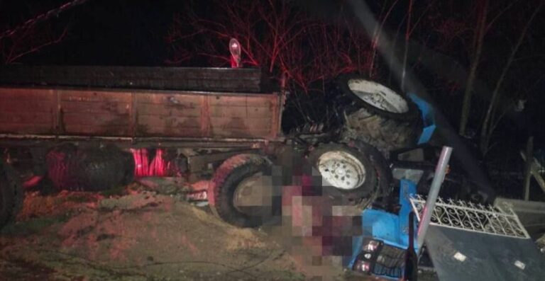 Tragedie la Stefan-Vodă. Un șofer de tractor a decedat