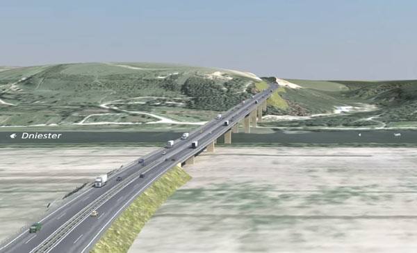 Construcția podului Iampol–Cosăuți rămâne blocată. Care este următorul termen de finalizare a lucrărilor