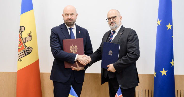Republica Moldova și Islanda au semnat un acord privind serviciile aeriene