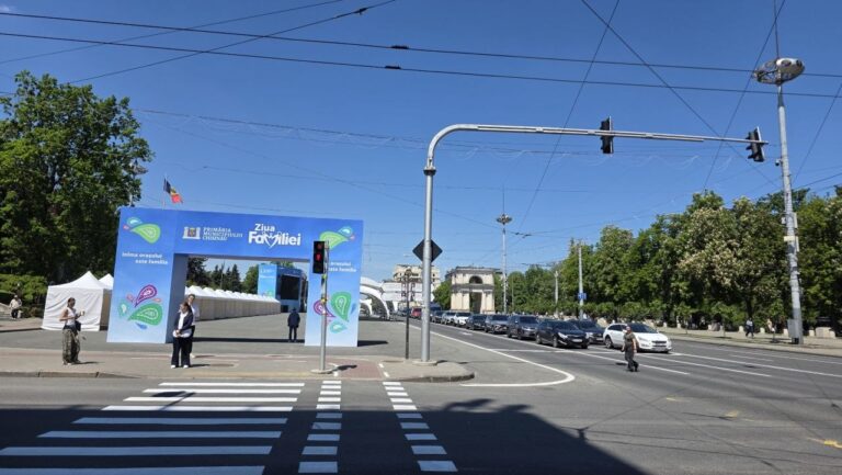 Trafic suspendat pe bd. Ștefan cel Mare începând de la miezul nopții