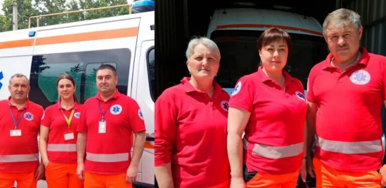 Bărbat salvat contra cronometru la o terasă din orașul Fălești. Un trecător a chemat ambulanța