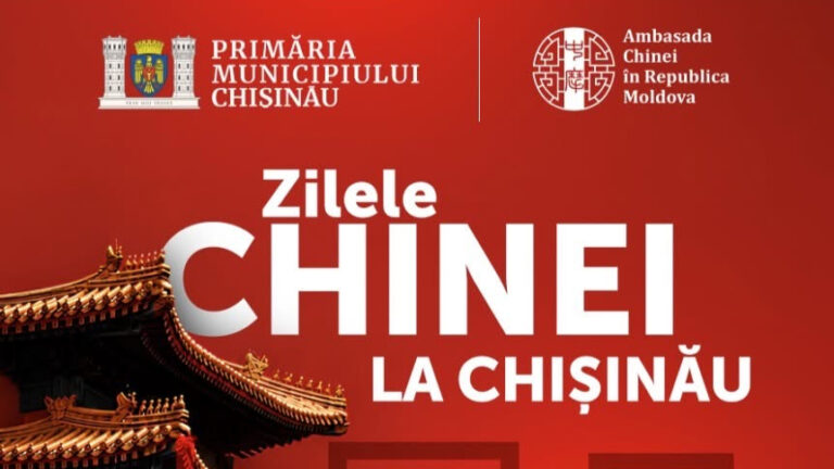 Ambasada Chinei în Moldova organizează „Zilele Chinei la Chișinău”. Gastronomie, zona de distracție și concert cu acces gratuit