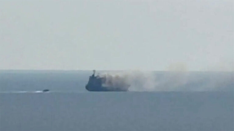 Un petrolier care transporta gaz petrolier spre Sulina a explodat