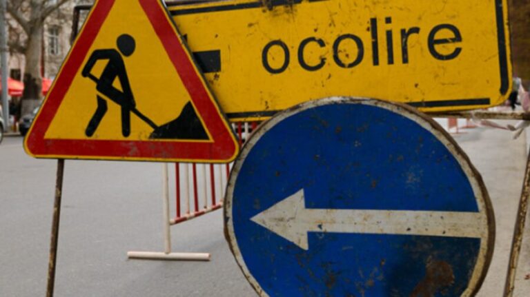 Circulație sistată timp de o lună pe mai multe străzi din Chișinău. Transportul public va fi redirecționat