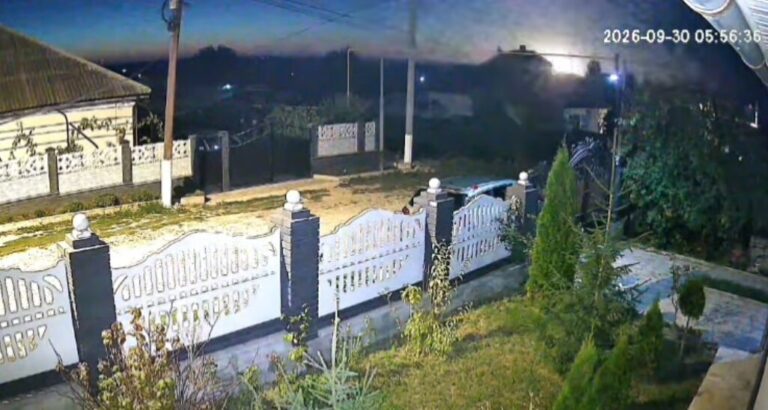 (video) O dronă a intrat în spațiul aerian al Republicii Moldova și a explodat la Hîrbovăț