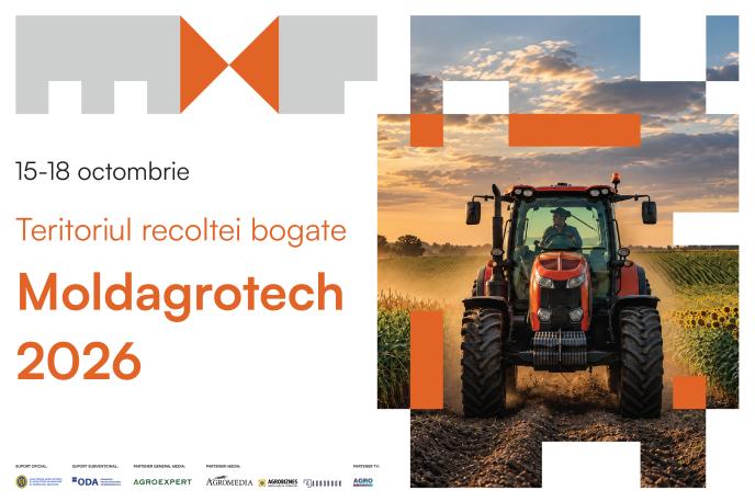 Tehnologii agricole și produse autohtone, la „Moldexpo” între 15 și 18 octombrie