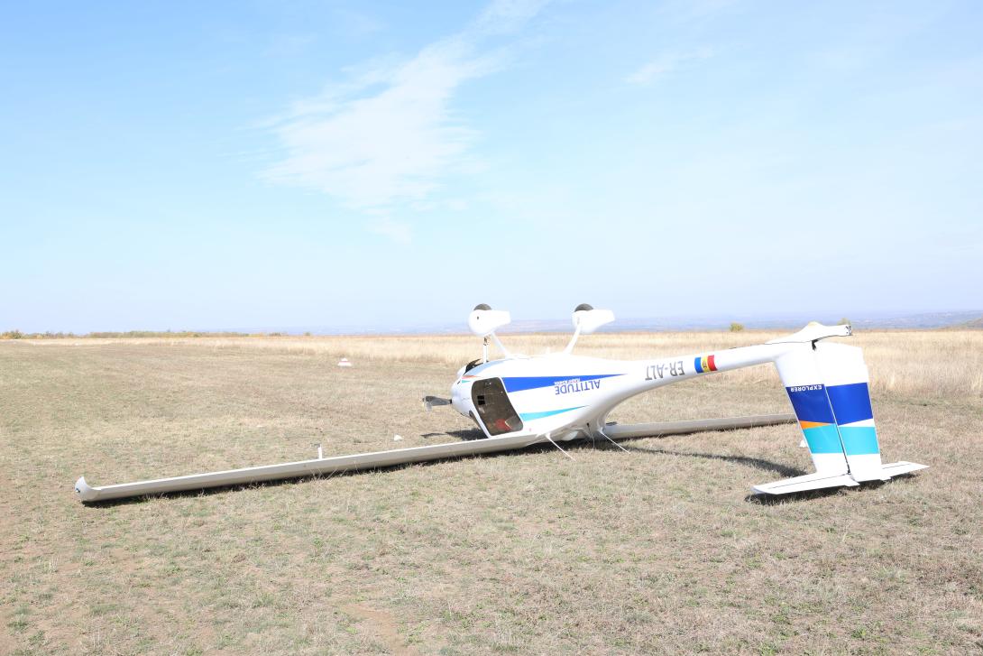 Accident aviatic la Vadul lui Vodă: aeronava a fost avariată, fără victime