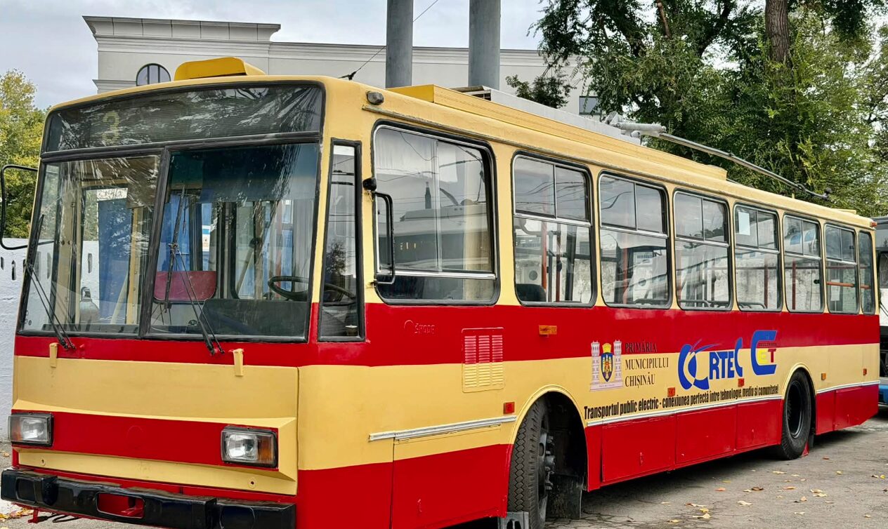 Centrul de Excelență în Transporturi are propriul său troleibuz